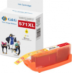 G&G XL-Cartridge compatible with CLI-571XLY/ 0334C001