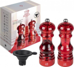 Peugeot Podium Salt and Pepper Mill 18 cm Duo Acryl red