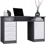 Anthracite Desk 125 cm x 55 cm