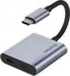 Adapter USB XREAL Games 56775-0 USB-C - USB-C x2 Silver (56775-0)
