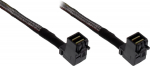 InLine Mini-SAS HD Kabel - SFF-8643 zu SFF-8643 - angled on both sides - 0.75m