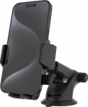 Fixed FIXED Iconiq Universal Car Holder XXL z long suction cup for the windshield or dashboard, czarny