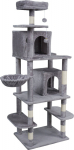 Rebel Cat tree 60x49x173 cm szary REBEL ANIMALS