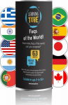 K-Toyz Learning Tubes: Flags Of The World (English Language) (LT-008)