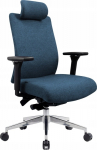 Office chair Jan Nowak JAN NOWAK Ergonomic office chair, dark blue VECTOR