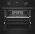 MPM-63-BO-30 built-in electric oven Black