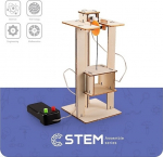 Extra Digital Wooden Assembly Kit Elevator, STEM Educational Toy