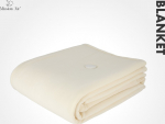 Hi-Tech Medical Heating Blanket Blanket Creamy