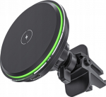 Qualo QMUS-KO-LD-01 Car MagSafe Wireless Charger with Holder