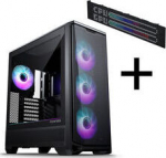 PHANTEKS Eclipse G400A PC-Geh&auml;use Bundle + Matrix LED - schwarz
