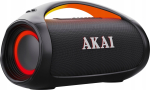 AKAI Speaker BT WaveStormem 110W - Moc [W]: 110 | Akumulator [mAh]: 7000 | Bluetooth, USB, AUX | IPX6