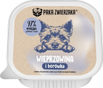PAKA ZWIERZAKA Pork with blueberries Mono - wet dog food - 150g