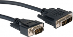 ROLINE VGA-Kabel - HD-15 (VGA) (M) zu DVI-I (M)