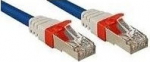 LINDY Patchkabel Cat6(A) SSTP / S/FTP PIMF blue 3.00m 10Gbit