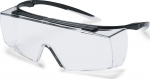 uvex super f OTG spectacles black/clear