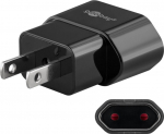 Wentronic Goobay 45344 travel adapter, europlug-USA/Japan