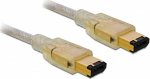 DELOCK FireWire-Kabel FW400 6Pin -> FW400 6Pin St/St 3.00m
