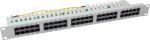 EFB Elektronik EFB-Elektronik - Patch Panel - Rack mountable - CAT 3 - UTP - RJ-45 X 50 - Grau, RAL 7035 - 1U - 48.3 cm (19")