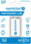 everActive Akumulator 6F22/9V Ni-MH 320 mAh 1 szt. ready to use