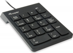 Equip Numeric keypad wired black 1.35m
