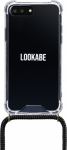 Lookabe Necklace iPhone 7/8+ gold black loo002