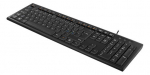 Deltaco Keyboard USB, Nordisk, Svart