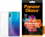 Kaitse&uuml;mbris ClearCase, Huawei P30 lite, klaasist tagak&uuml;ljega, l&auml;bipaistev, PanzerGlass