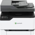 Lexmark CX431adw - Multifunction printer - color - laser - 216 x 356 mm (original) - A4/Legal (media) - upp till 24.7 sidor/minute (copying) - upp till 24.7 sidor/minute (printing) - 250 ark - 33.6 Kbps - USB 2.0, Gigabit LAN, USB 2.0-host, Wi-Fi(ac)