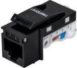 TRENDnet TC-K50C6BK - Modular input - CAT 6 - Schwarz - TAA-compliant (pack of 50)