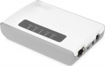 Digitus 2 Port USB 2.0 Wireless Multi-Functional Network Server, 300 Mbps