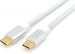 Equip Kabel USB-C3.2->C Gen2 4K PD100W St/St 0.50m wei&szlig;