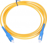 Extralink SC/UPC-SC/UPC | Patchcord | PVC, Single mode, Simplex, G.657A1, 3mm, 1m