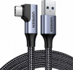 Cable USB Ugreen USB-A - USB-C 1 m Czarny (20299)