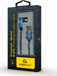 Cable USB Gembird USB-A - microUSB 1 m Czarny (CC-USB2J-AMmBML-1M-BL)