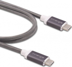 Cable USB Innergie USB-C - USB-C 1 m Szary (3082175600)