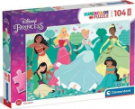 Clementoni Puzzle 104 Maxi Super Color Princess