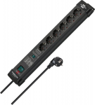 Brennenstuhl 1951160400 Surge protection power strip 6fach Black protective contact 1 St. (1951160400)