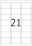 HERMA address labels A4 wei&szlig; 63.5x38.1 mm 2100 St
