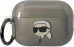 Karl Lagerfeld Case KKLAP2HNIKTCK Apple AirPods Pro 2 czarny/black Pouch icon
