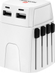 SKROSS Muv Micro Power Plug Adapter, Universal White