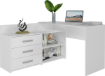 Topeshop DANY BIEL KPL computer desk White