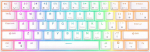 Royal Kludge Keyboard Mechanical Keyboard Royal Kludge RK61 RGB, brown switch (White)