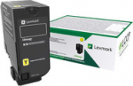 Lexmark TONER RETURN OPEN YELLOW CRTG, F. CS/X727/CS728 10.000 PGS
