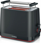 BOS Bosch Compact Toaster | TAT3M123 MyMoment | Power 950 W | Number of slots 2 | Housing material Plastic | Black