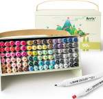 Double-sided Marker Pens ARRTX Alp, 90 Colours