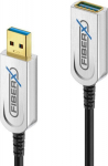 PureLink | FiberX Series | USB-A - USB-A | 3.2 Gen 2 | 10m | Svart