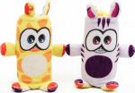 Epee Mascot Dublus - double sided giraffe/zebra