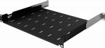 Stalflex Rack Shelf Regulated 19" 1U 350mm Black