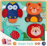 BamBam BAM BAM JIGSAW PUZZLE DREW SAFARI 30X30X2 FOL 35