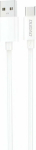 Kabel USB Dudao USB-A - USB-C 1 m White (6976625331758)